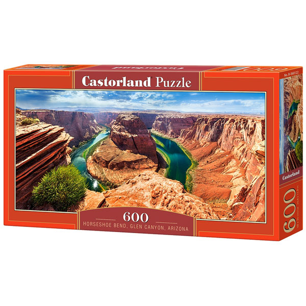 Castorland puzzla 600 Pcs Horseshoe Bend, Glen Canyon, Arizona 060122 - ODDO igračke
