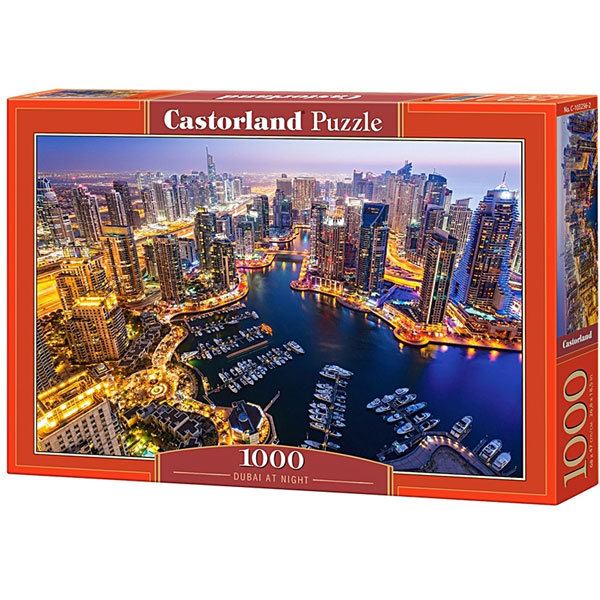 Castorland puzzla 1000 Pcs Dubai at Night 103256 - ODDO igračke