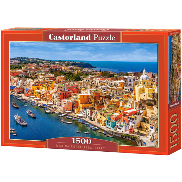 Castorland puzzla 1500 pcs Marina Corricella, Italy 151769 - ODDO igračke