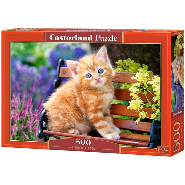 Castorland puzzla 500 Pcs Ginger Kitten 52240 - ODDO igračke