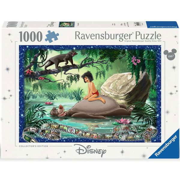 Ravensburger puzzle (slagalice) Diznijeva kolekcija Knjiga o džungli 1000pcs RA12000318 - ODDO igračke