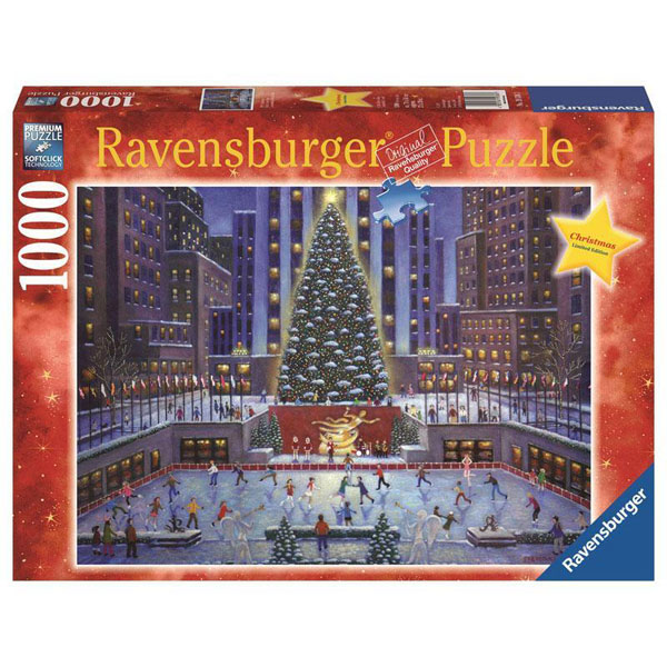 Ravensburger puzzle (slagalice) Božić u Njujorku 1000pcs RA19563 - ODDO igračke