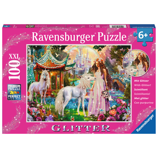 Ravensburger puzzle (slagalice) Magična šuma puzzle sa gliterom RA13617 - ODDO igračke