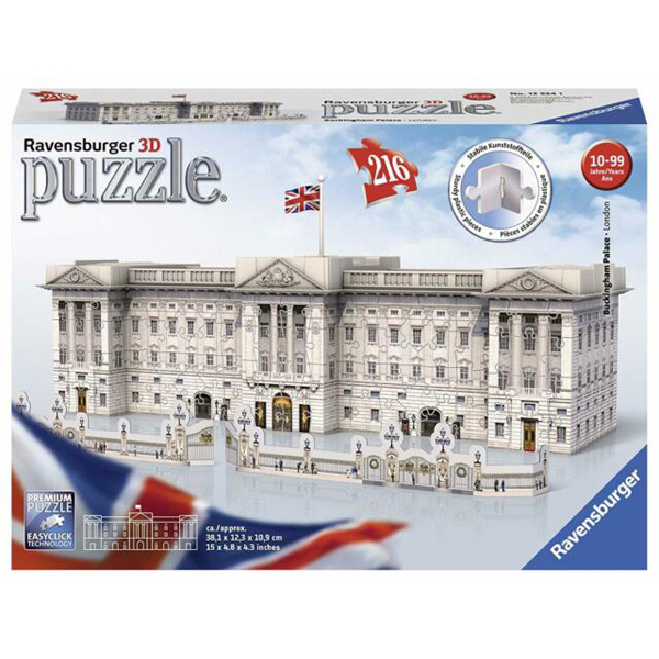 Ravensburger 3D puzzle (slagalice) 216pcs Bakingemska palata RA12524 - ODDO igračke