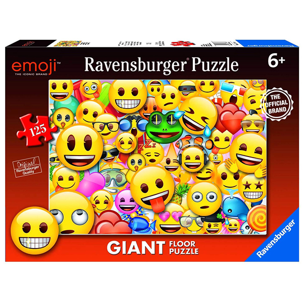 Ravensburger puzzle (slagalice) 125pcs Floor Puzzle- Smajli RA09788 - ODDO igračke