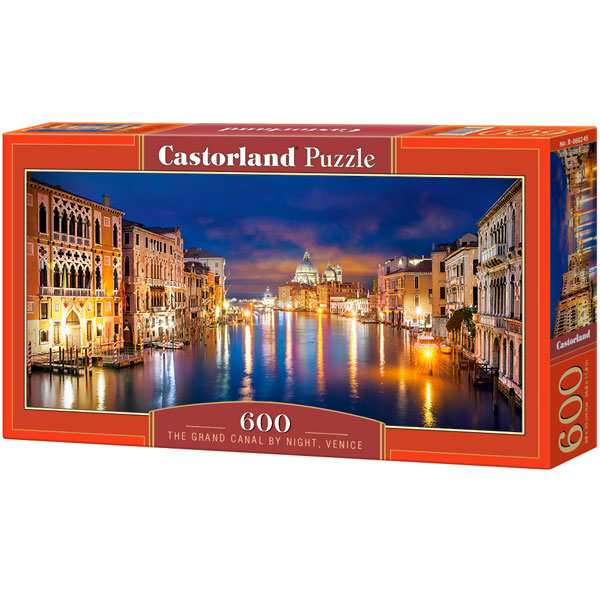 Castorland puzzla 600 Pcs The Grand Canal by Night, Venice 60245 - ODDO igračke