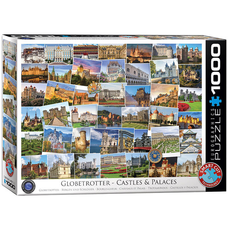 Eurographics Globetrotter Castles and Palaces 1000-Pieces Puzzle 6000-0762 - ODDO igračke