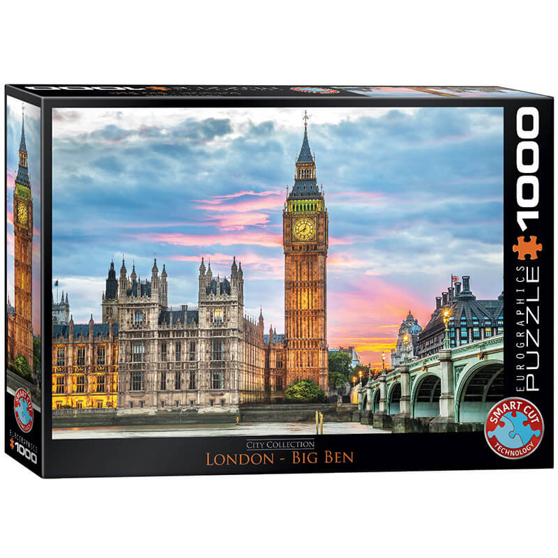 Eurographics London Big Ben 1000-Piece Puzzle 6000-0764 - ODDO igračke