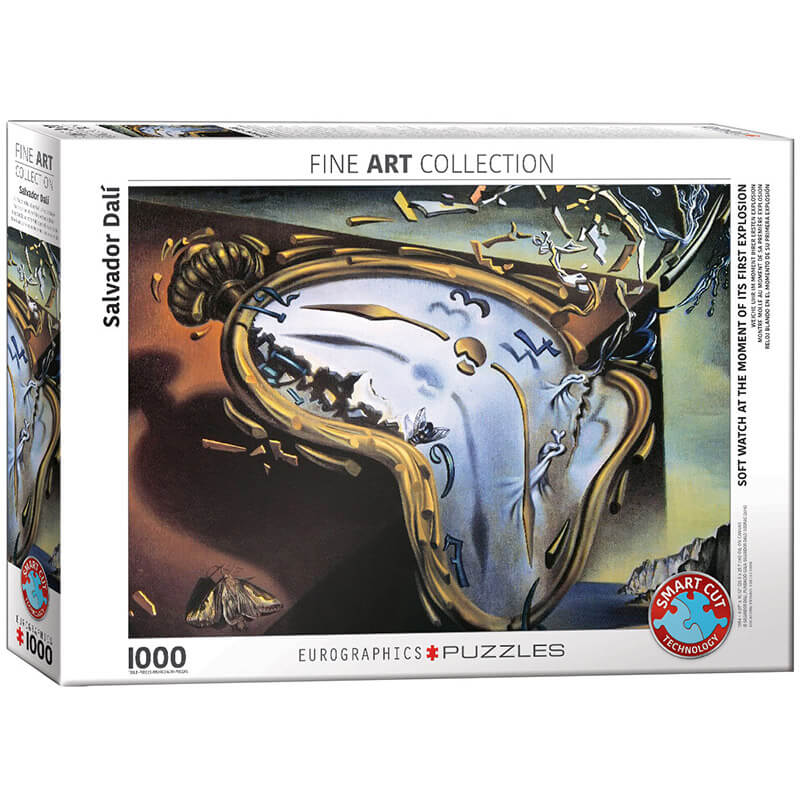 Eurographics Salvador Dali Soft Watch At Moment of First Explosion 1000-Piece Puzzle 6000-0842 - ODDO igračke
