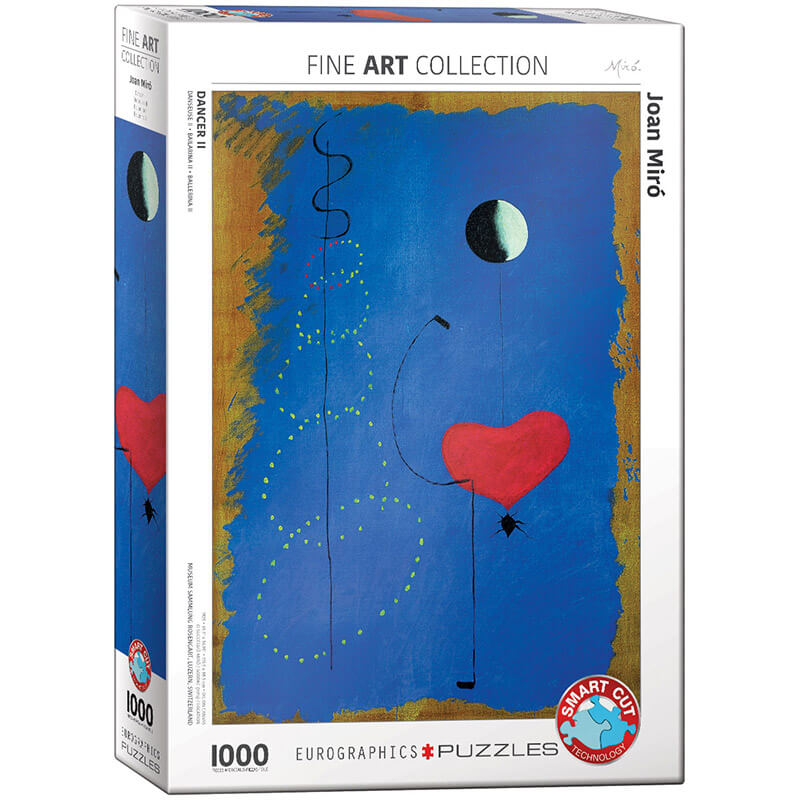 Eurographics Joan Miro Dancer II 1000-Piece Puzzle 6000-0854 - ODDO igračke