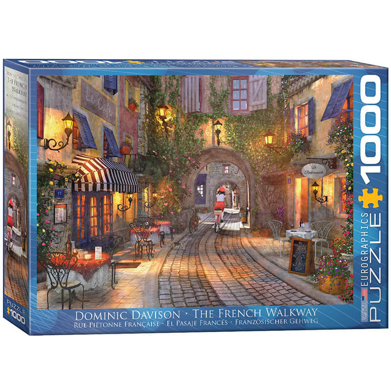 Eurographics The French Walkway by Dominic Davison 1000-Piece Puzzle 6000-0961 - ODDO igračke