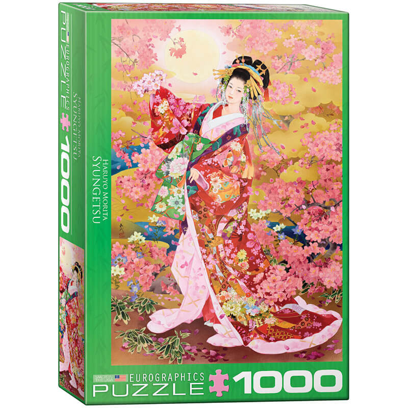 Eurographics Syungetsu by Haruyo Morita 1000-Piece Puzzle 6000-0984 - ODDO igračke