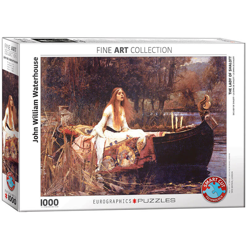 Eurographics John William Waterhouse The Lady of Shalott 1000-Piece Puzzle 6000-1133 - ODDO igračke