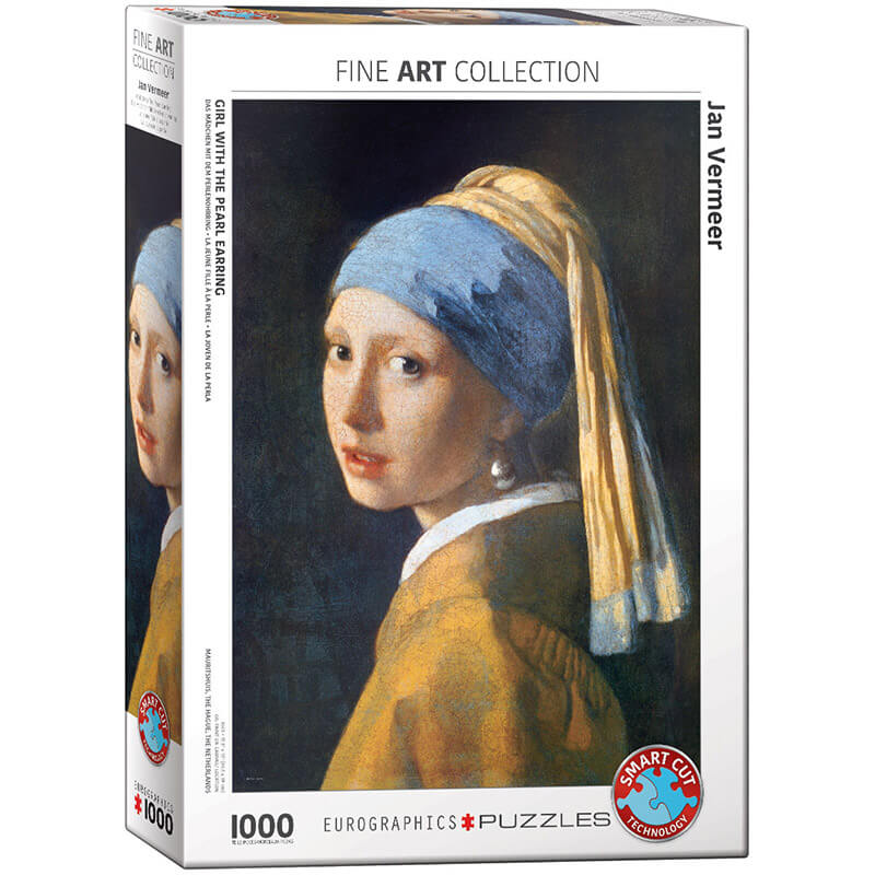 Eurographics Jan Vermeer de Delft Girl with the Pearl Earring 1000-Piece Puzzle 6000-5158 - ODDO igračke