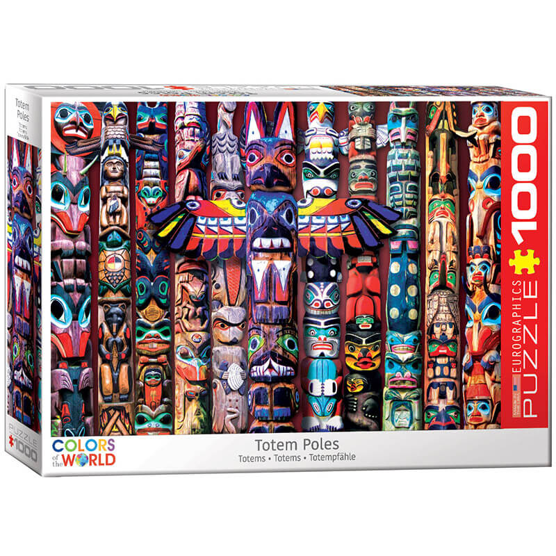 Eurographics Totem Poles 1000-Pieces Puzzle 6000-5349 - ODDO igračke