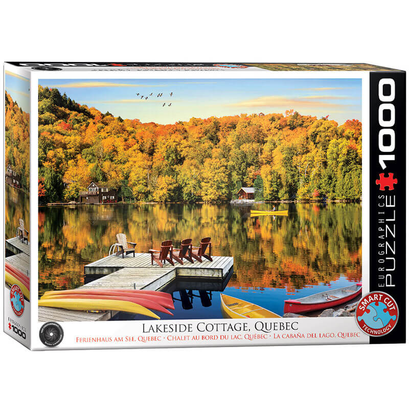 Eurographics Quebec City 1000-Piece Puzzle 6000-5427 - ODDO igračke