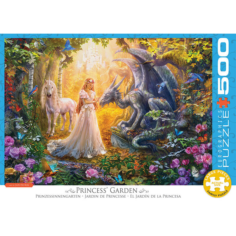 Eurographics Princess Garden 500-Pieces Puzzle 5458 - ODDO igračke