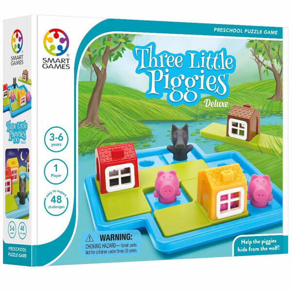 Edukativna igra Smart Games Three Little Piggies MDP18754 - ODDO igračke