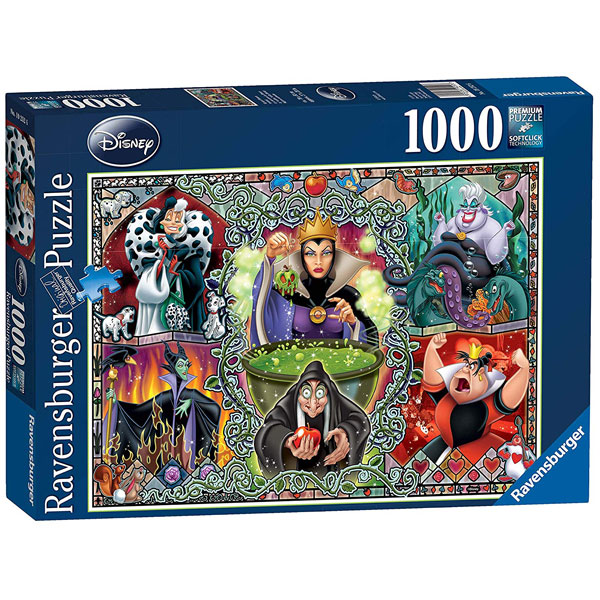 Ravensburger puzzle (slagalice) Diznijeve vickaste dame 1000pcs RA19252 - ODDO igračke