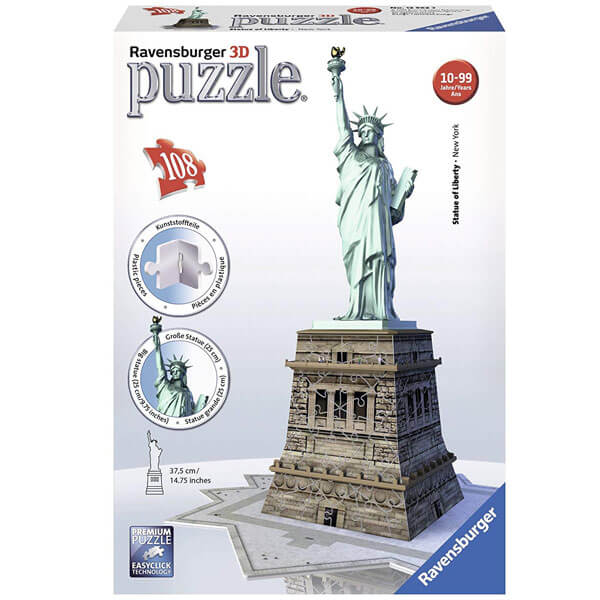 Ravensburger 3D puzzle (slagalice) Statua Slobode RA12584 - ODDO igračke