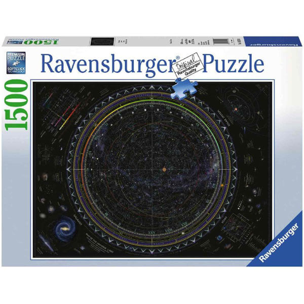 Ravensburger puzzle (slagalice) Mapa univerzuma 1500pcs RA16213 - ODDO igračke
