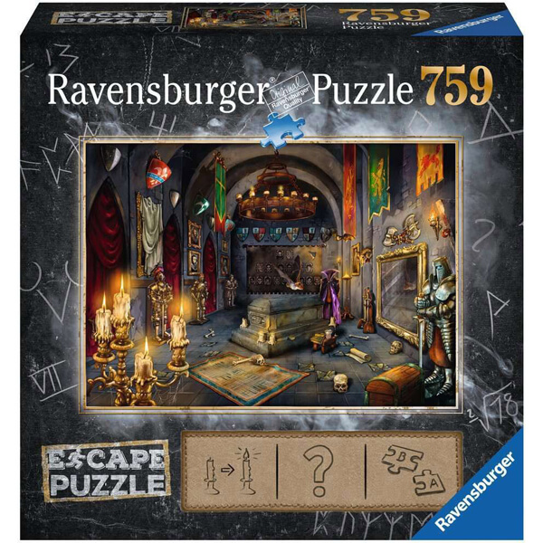 Ravensburger puzzla slagalica 759pcs Escape Room Puzzle - La Chambre du Vampire RA19961 - ODDO igračke