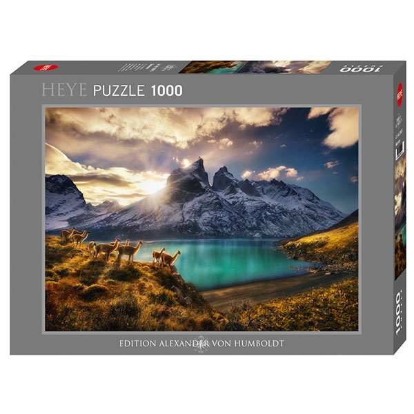 Heye puzzle 1000 pcs Edition Humboldt Guanacos 29815 - ODDO igračke