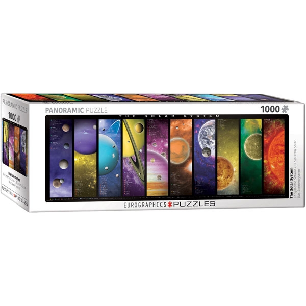 Eurographics Panoramic The Solar System 1000-Piece Puzzle 6010-0308 - ODDO igračke