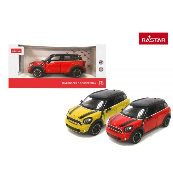 Rastar Metalni Auto 1:24 Die cast MINI Cooper S Countryman RS11374 - ODDO igračke