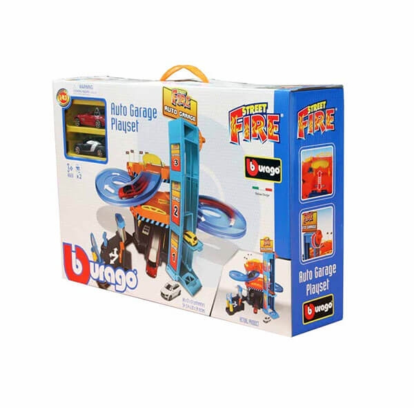 Burago Street Fire Garaža  BU30361 - ODDO igračke