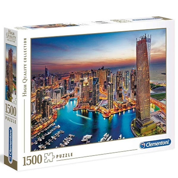 Clementoni Puzzla Dubai Marina 1500pcs 31814 - ODDO igračke