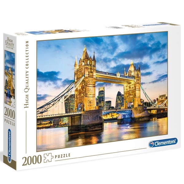 Clementoni Puzzla 2000pcs London Tower Bridge at Dusk 32563 - ODDO igračke