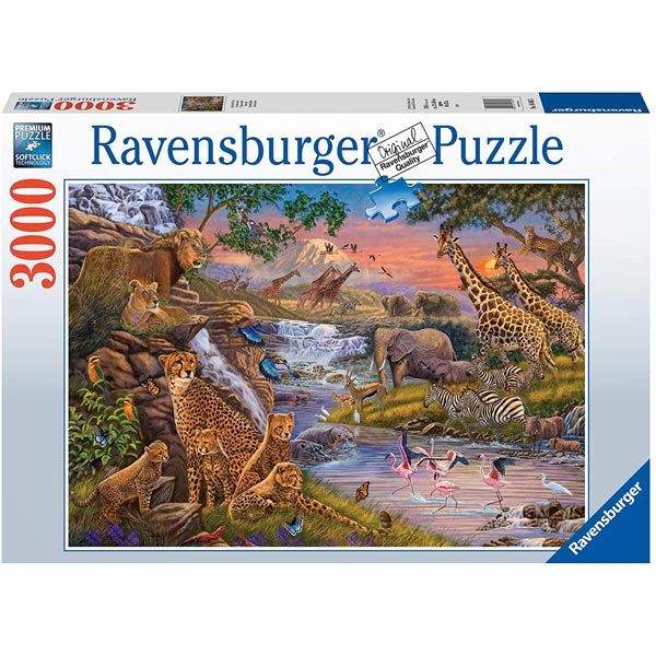 Ravensburger puzzle (slagalice) 3000pcs- Životinjsko kraljevstvo RA16465 - ODDO igračke