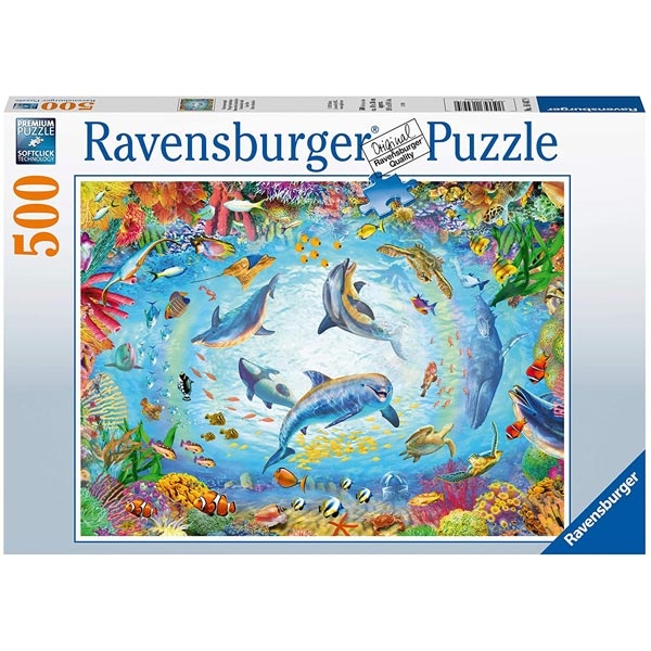 Ravensburger puzzle (slagalice) 500pcs- Ronjenje RA16447 - ODDO igračke