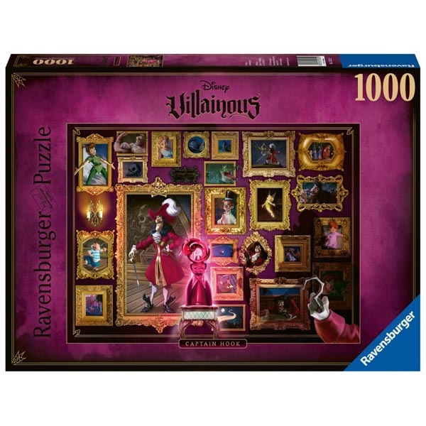 Ravensburger puzzle (slagalice) 1000pcs-Disney Villainous - Kapetan Kuk RA15022 - ODDO igračke