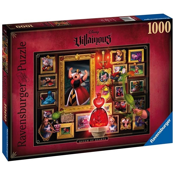Ravensburger puzzle (slagalice) 1000pcs- Disney Villainous - Queen of Hearts RA15026 - ODDO igračke