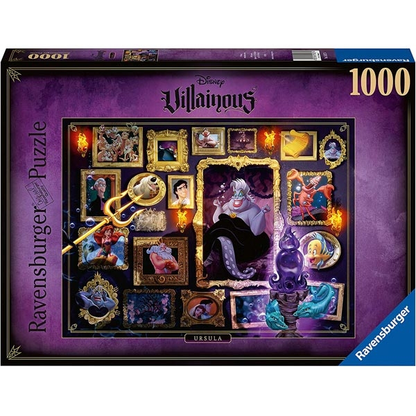 Ravensburger puzzle (slagalice) 1000pcs- Disney Villainous - Ursula RA15027 - ODDO igračke