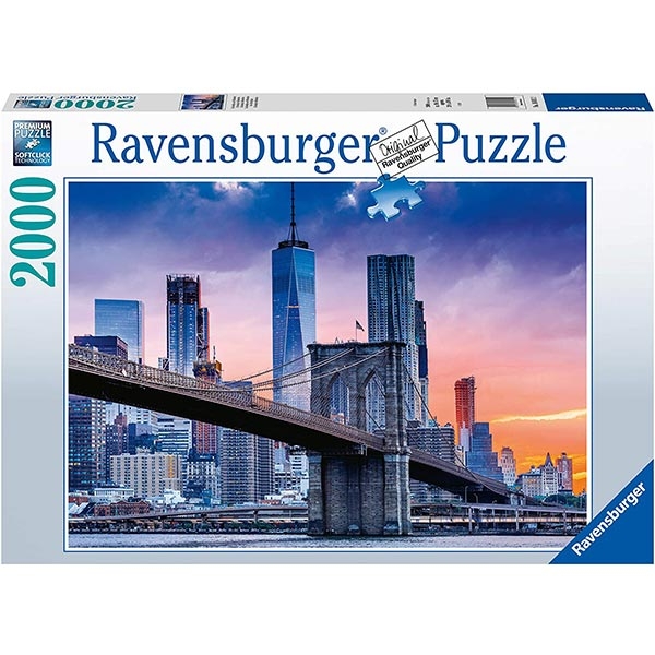 Ravensburger puzzle (slagalice) - 2000 pcs Skyline New York RA16011 - ODDO igračke