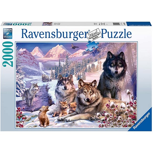 Ravensburger puzzle (slagalice) 2000 pcs Porodica vukova RA16012 - ODDO igračke