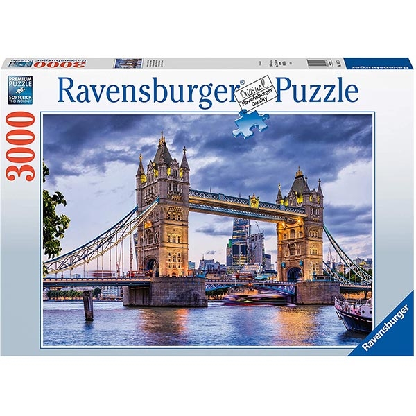 Ravensburger puzzle (slagalice) - 3000 pcs London Looking good RA16017 - ODDO igračke
