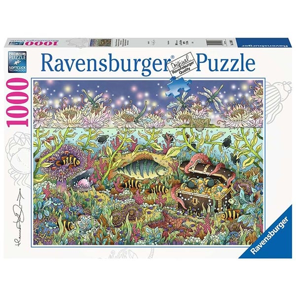 Ravensburger puzzle (slagalice) - 1000 pcs Podvodno kraljevstvo RA15988 - ODDO igračke