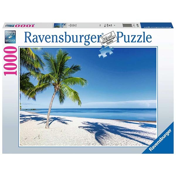 Ravensburger puzzle (slagalice) -1000 pcs Raj na plaži RA15989 - ODDO igračke