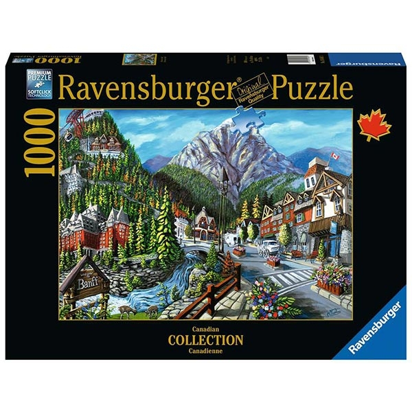 Ravensburger puzzle (slagalice) Collection - 1000 pcs Dobrodošli u Banff RA16481 - ODDO igračke