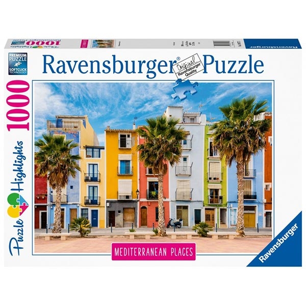 Ravensburger puzzle (slagalice) - 1000 pcs Mediterranean Places Spain RA14977 - ODDO igračke