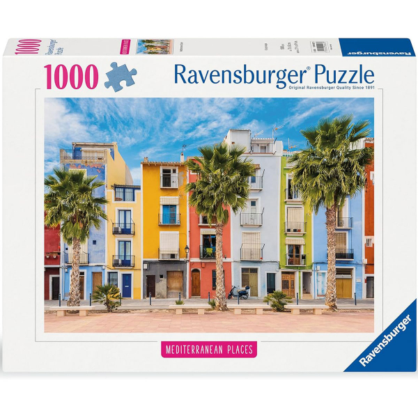 Ravensburger puzzle (slagalice) - 1000 pcs Mediterranean Places Spain RA12000027 - ODDO igračke