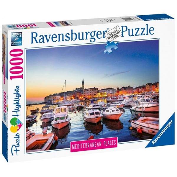 Ravensburger puzzle (slagalice) - 1000 pcs Mediterranean Places Croatia RA14979 - ODDO igračke