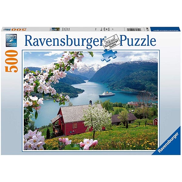 Ravensburger puzzle (slagalice) - 500 pcs Skandinavska idila 15006 - ODDO igračke