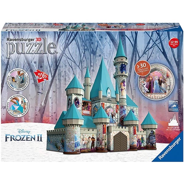Ravensburger 3D puzzle (slagalice) - Dizni dvorac sa motivom Frozen RA11156 - ODDO igračke