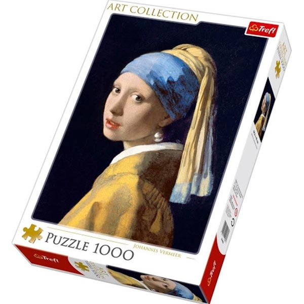 Trefl Puzzla 1000 pcs Art Collection Girl with a pearl earring Bridgeman 10522 - ODDO igračke