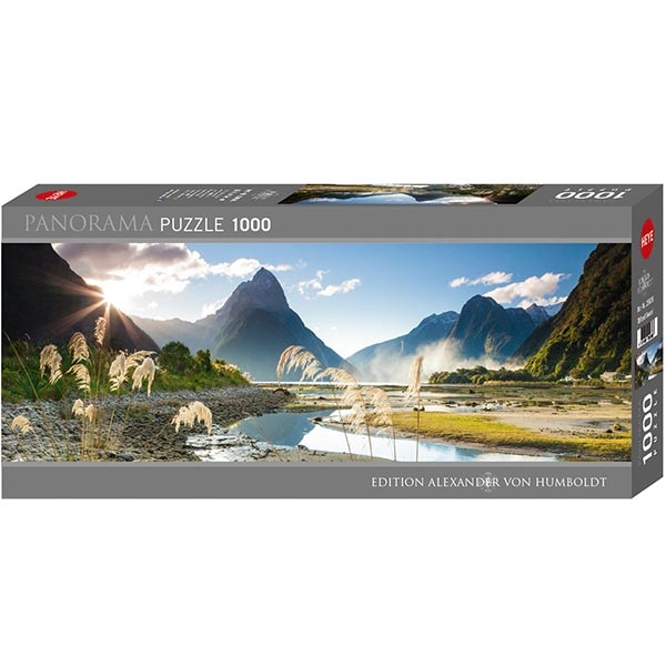 Heye puzzle 1000 pcs Edition Humboldt Panorama Milford Sound 29606 - ODDO igračke